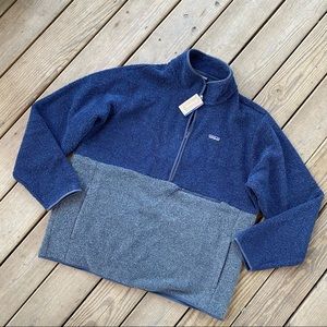 Patagonia Reclaimed Fleece Pullover Smolder Blue XXL